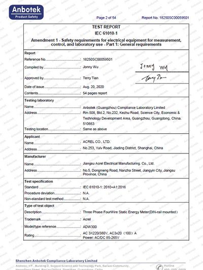 IEC untuk ADW300 IP30