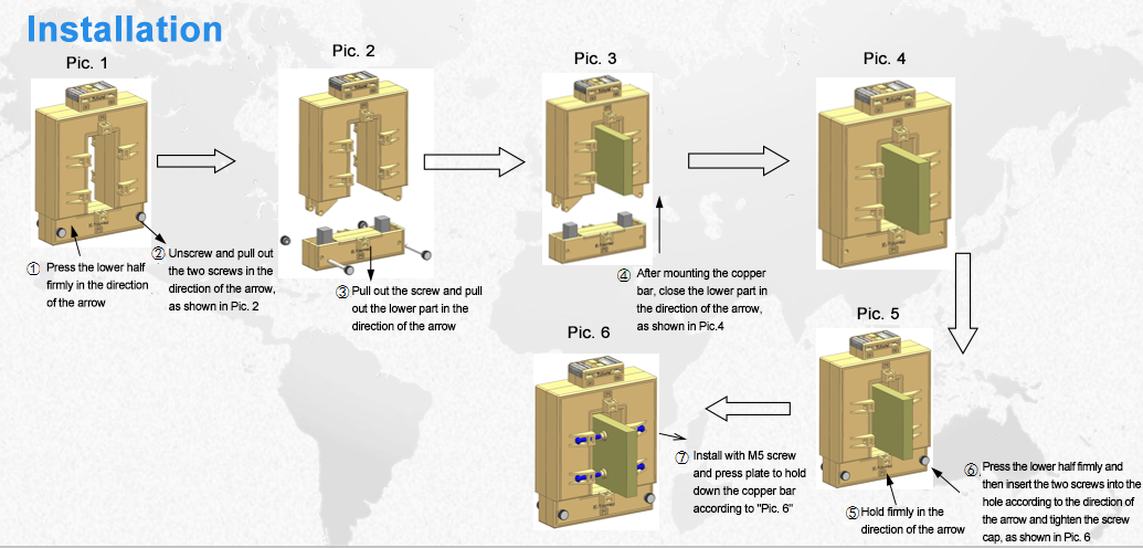 Split Core Current Transformer