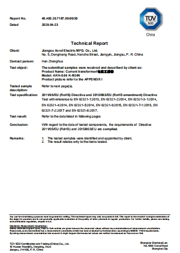 Split Core Current Transformer
